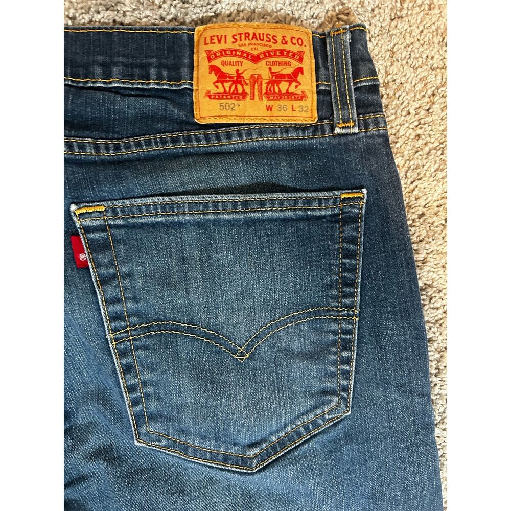 Levi’s 502 Men's Size 36x32 Jeans Pants Denim Casual Vintage